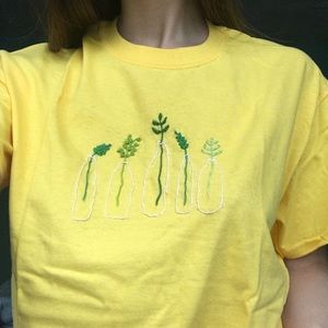 Handmade | Embroidered T-Shirt